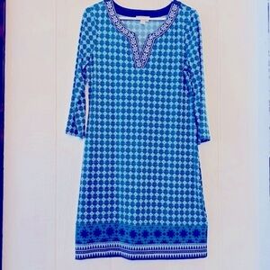 Magnolia Grace 3/4 sleeve shift dress size m